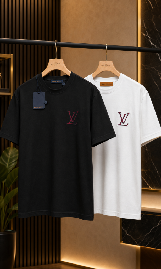تيشيرت لويس فويتون LV الدائري